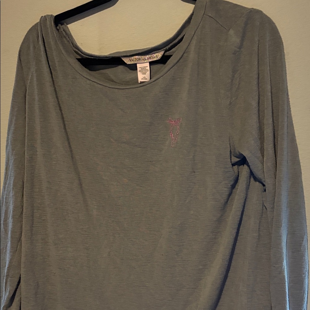 Victoria's Secret Olive Long Sleeve Tee